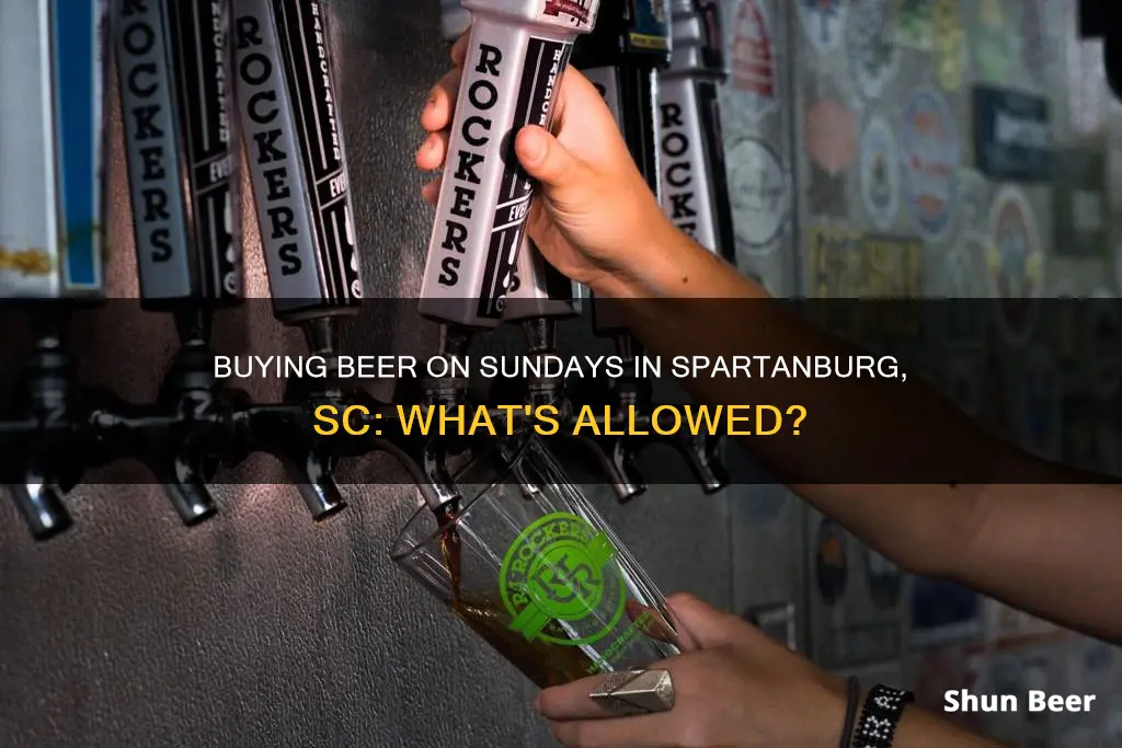 can you buy beer on sunday in spartanburg sc