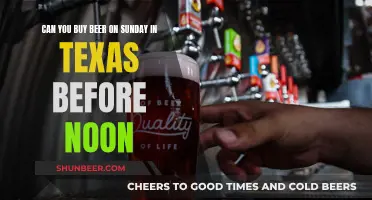 Buying Beer in Texas: Sunday Shopping Laws Explained