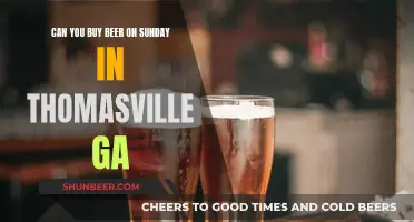 Buying Beer on Sundays in Thomasville, GA: What's the Deal?