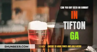 Buying Beer in Tifton, GA: Sunday Laws Explained