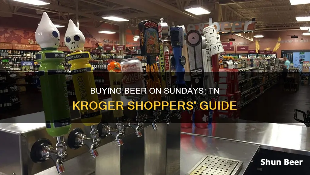 can you buy beer on sunday krogers in tn