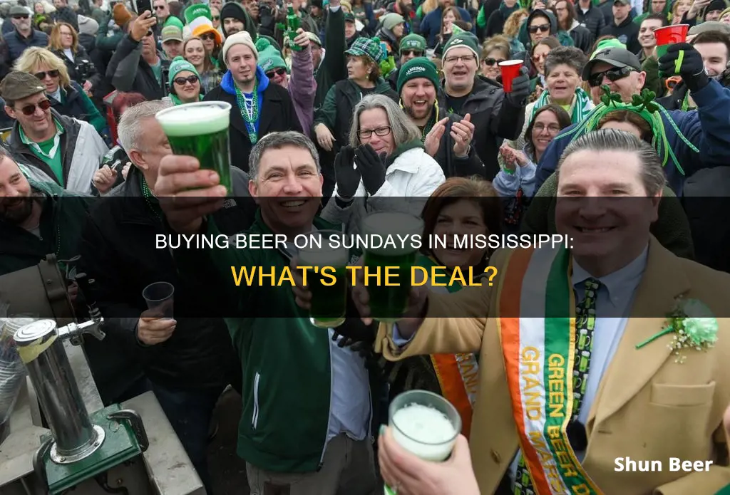 can you buy beer on sundays in mississippi