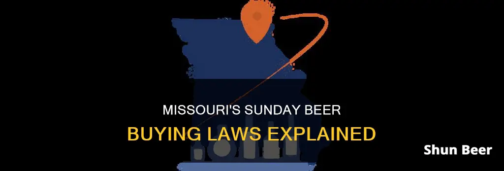 can you buy beer on sundays in missouri