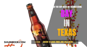 Thanksgiving Beer Run: Texas Shopping Hours Explained