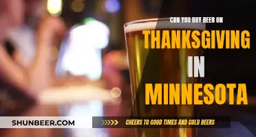 Buying Beer on Thanksgiving in Minnesota: What's the Deal?