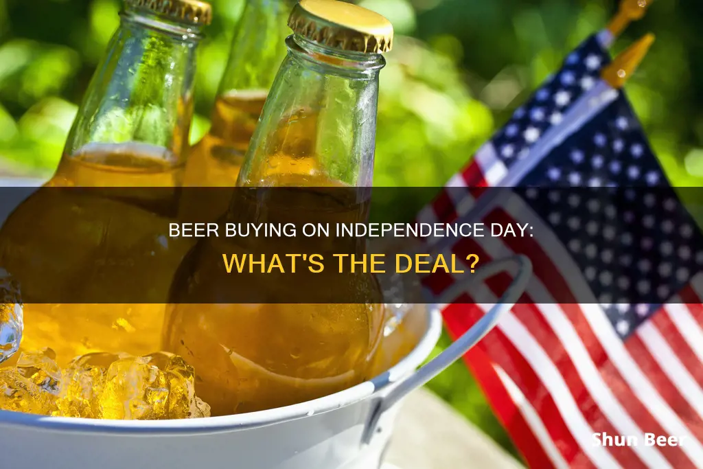 can you buy beer on the fourth of july