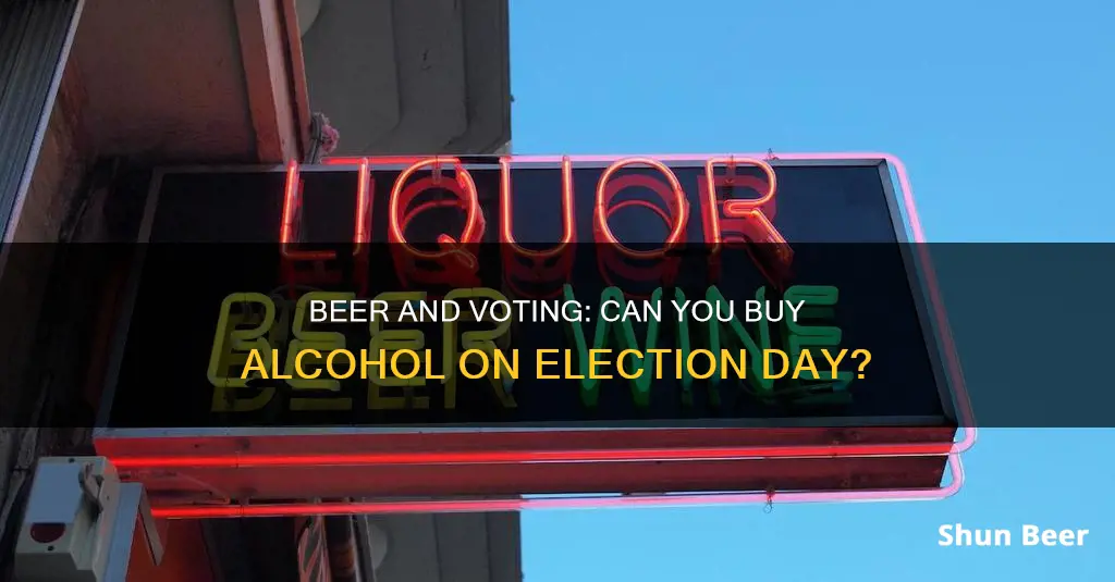 can you buy beer on voting day