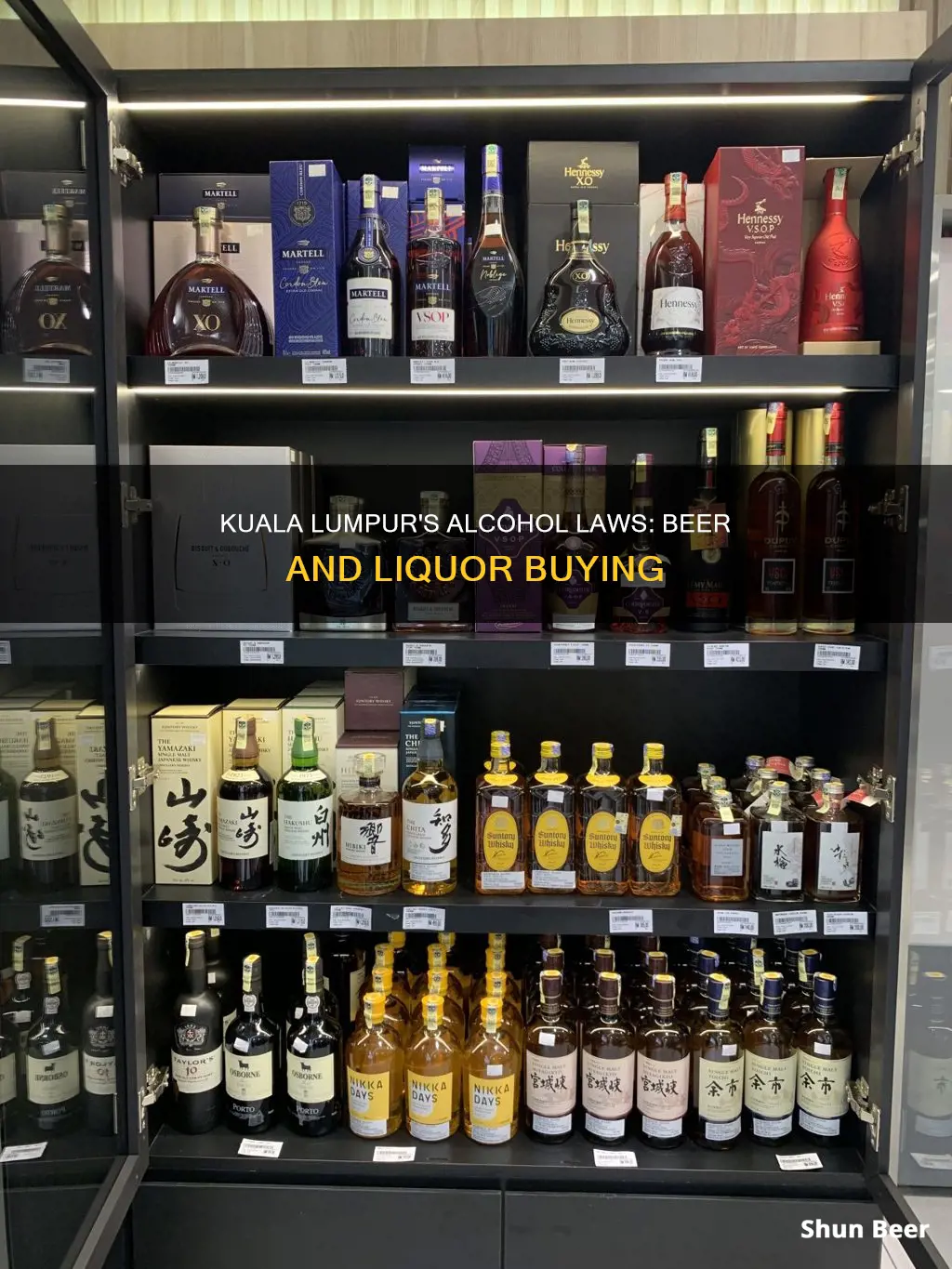 can you buy beer or liquor in kuala lumpur