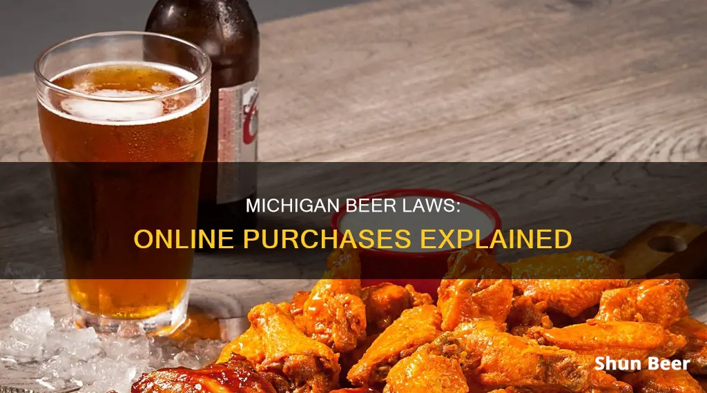 can you buy beer over the internet in michigan