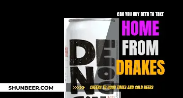 Drakes' Beer Selection: Take-Home Options Available