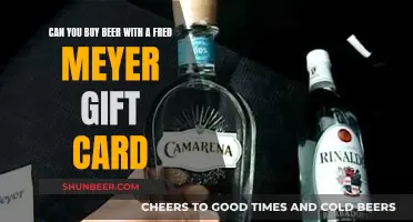 Using Fred Meyer Gift Cards: Beer Purchase Possibilities