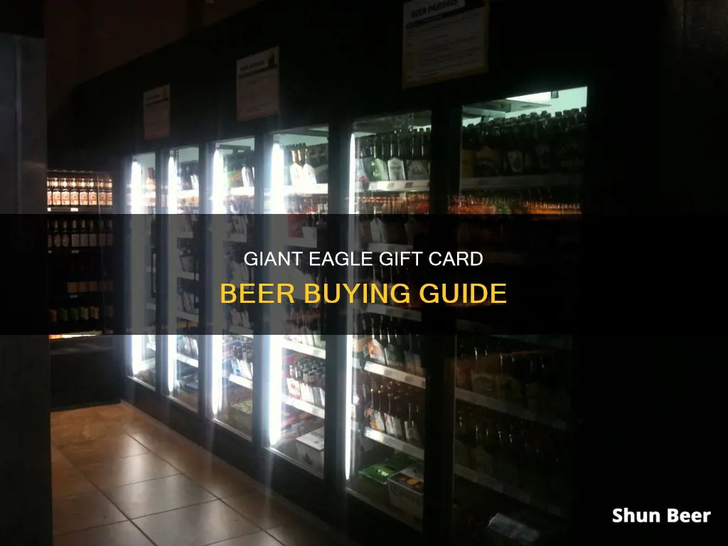 Giant Eagle Gift Card Beer Buying Guide | ShunBeer