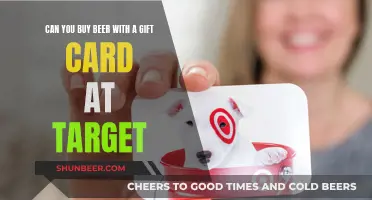 Buying Beer with Gift Cards: Target Shopping Guide