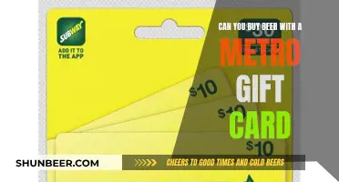 Metro Gift Card Beer Run: What You Need to Know