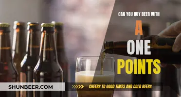 Purchasing Beer With One Points: Is It Possible?