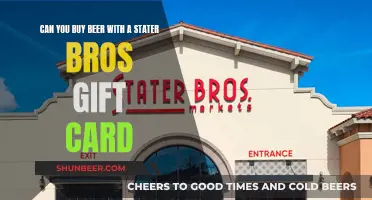 Stater Bros Gift Card: Can You Buy Beer?