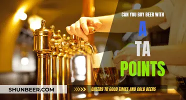 Purchasing Beer With TA Points: Is It Possible?