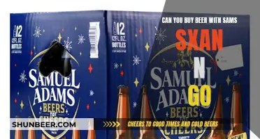 Purchasing Beer with Sam's Club Scan & Go