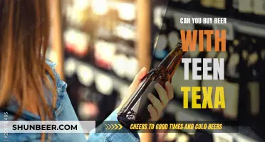 Teen Beer Buying in Texas: What's the Law?