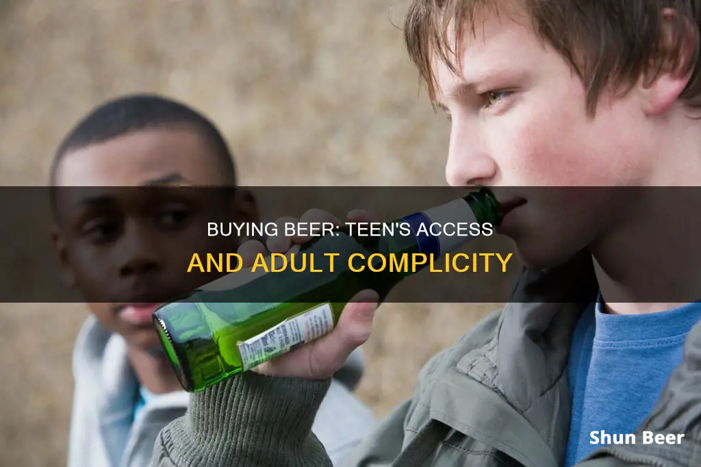 can you buy beer with teen