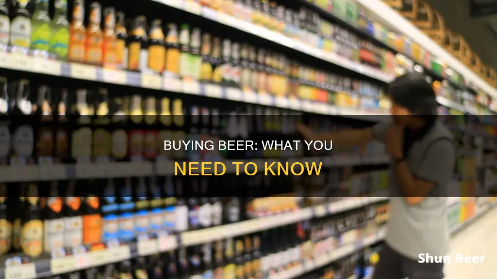 can you buy beer