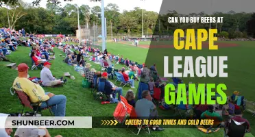 Buying Beers at Cape League Games: What's the Deal?