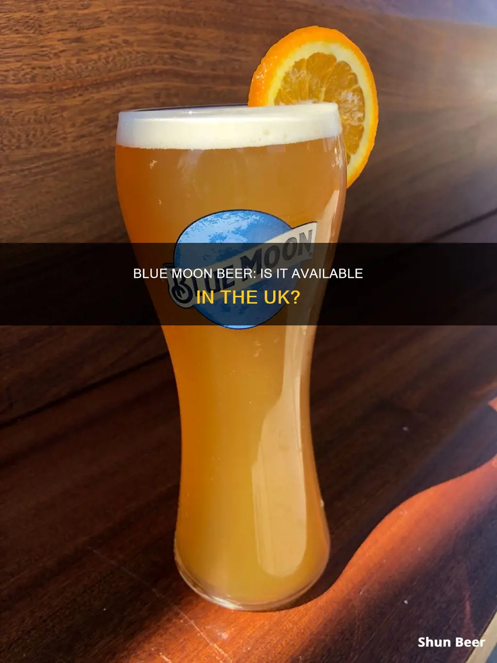 can you buy blue moon beer in the uk