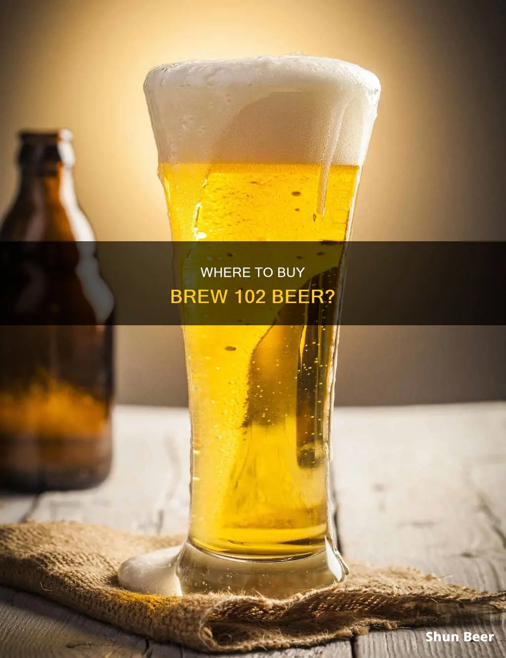 can you buy brew 102 beer