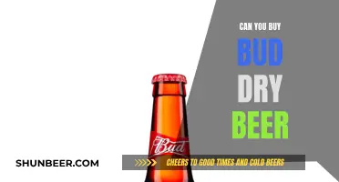 Where to Buy Bud Dry Beer?