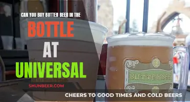 Butterbeer Bottles: Universal's Magical Treat