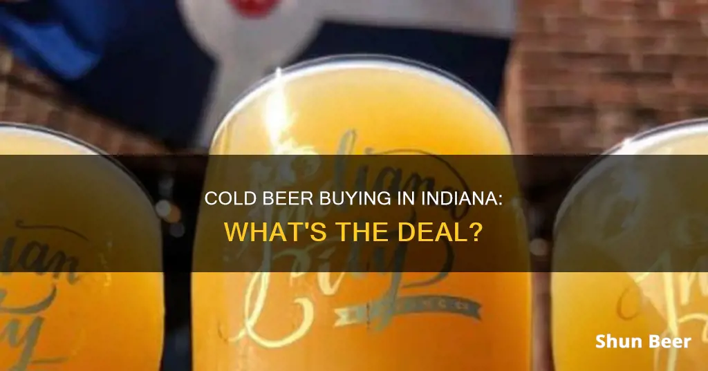 can you buy cold beer in indiana