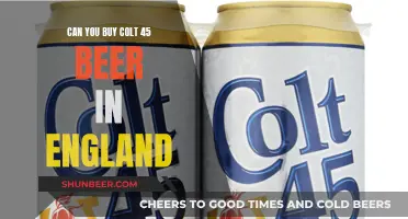 Colt 45 Beer: Available in England?