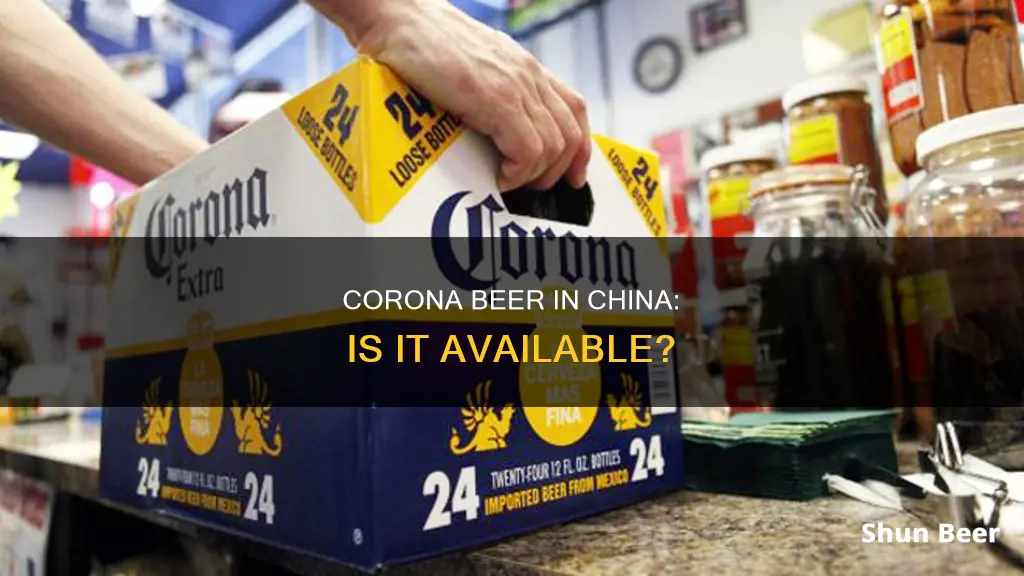 can you buy corona beer in china