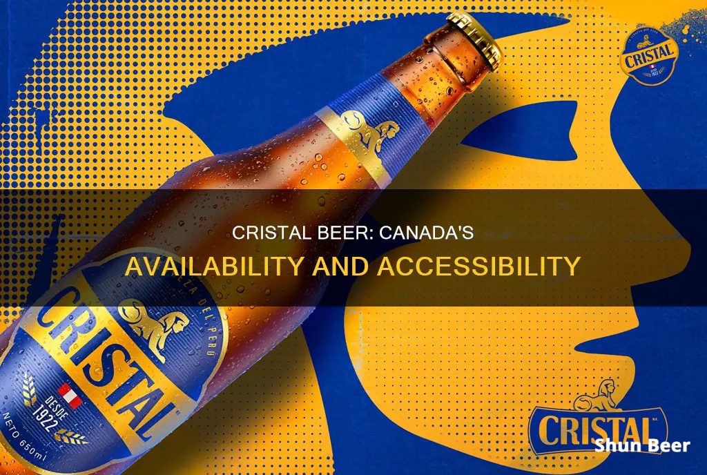 can you buy cristal beer in canada