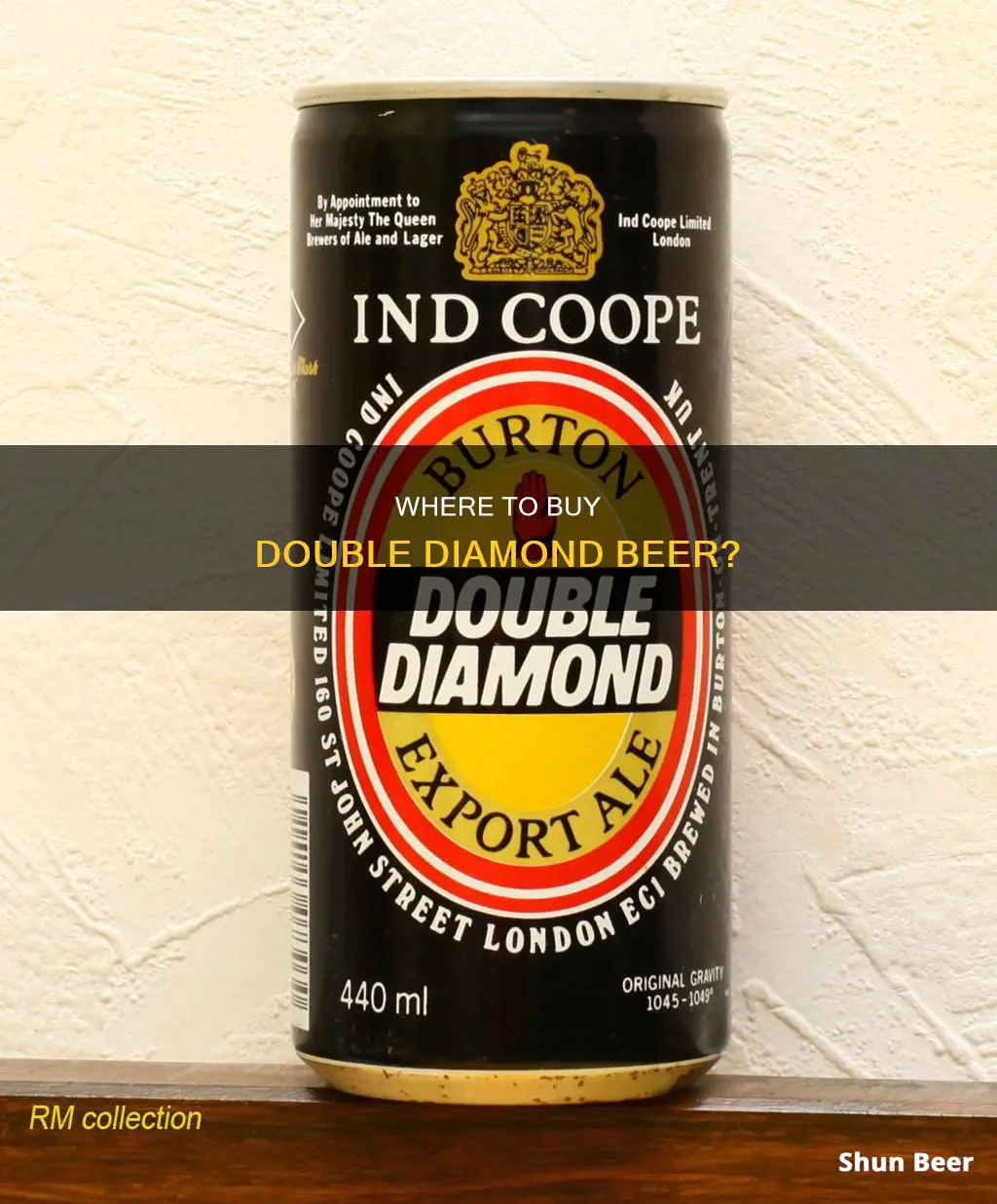 can you buy double diamond beer