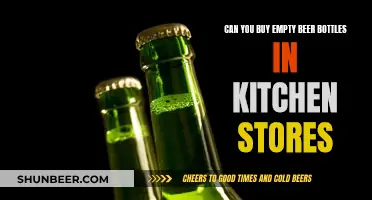 Empty Beer Bottles: Can You Buy Them in Kitchen Stores?