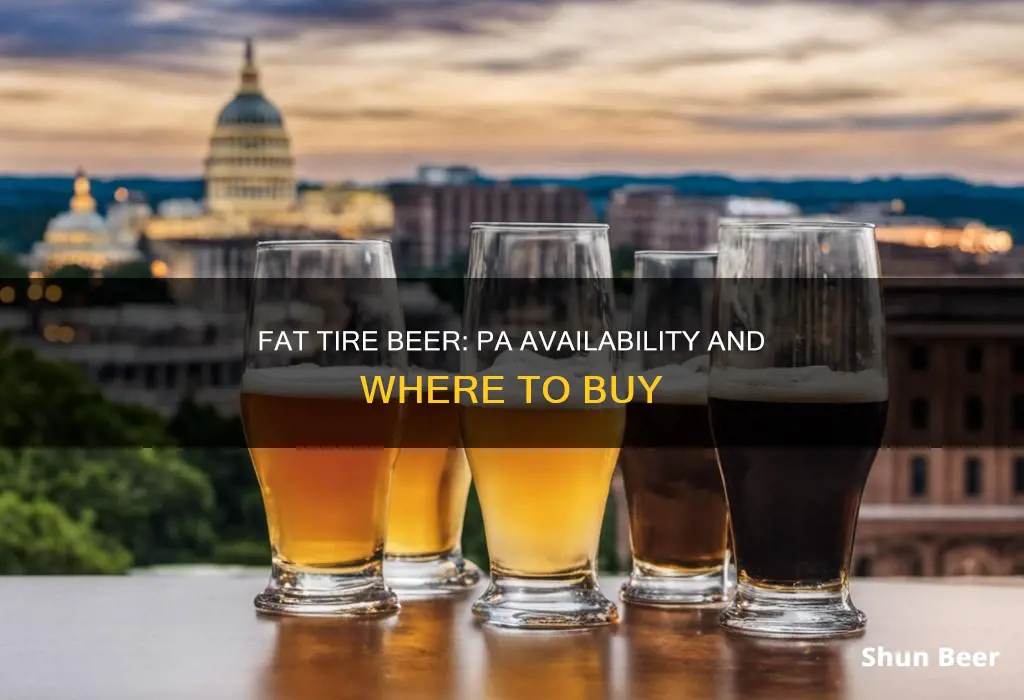 can you buy fat tire beer in pa