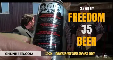 Buying Freedom: The 35 Beer Conundrum