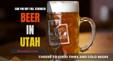 Utah's Full-Strength Beer Laws: Where to Buy?