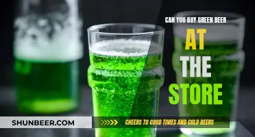 St. Patrick's Day Special: Green Beer Available In-Store?