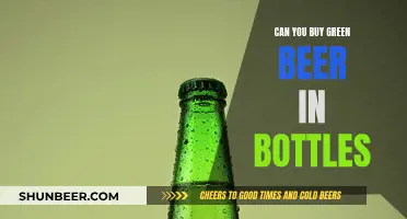 Green Beer Bottles: Can You Buy Them?