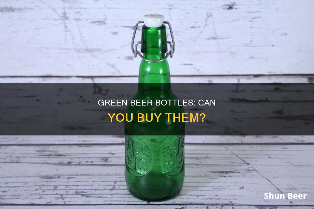 can you buy green beer in bottles