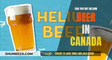 Helium Beer Legality in Canada: Can You Buy It?