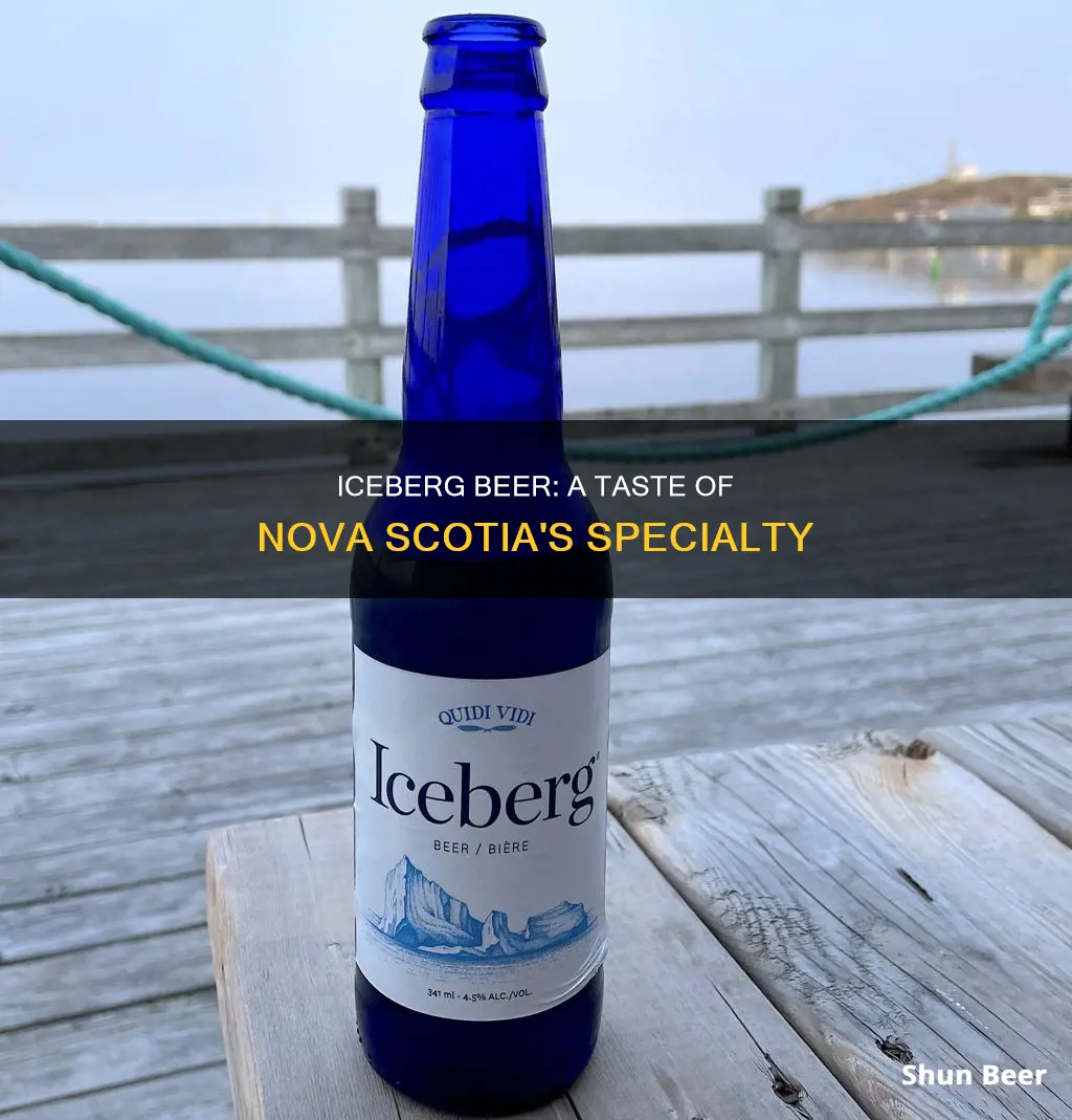 can you buy iceberg beer in nova scotia