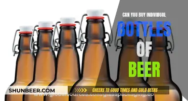 Buying Beer by the Bottle: Is It Possible?