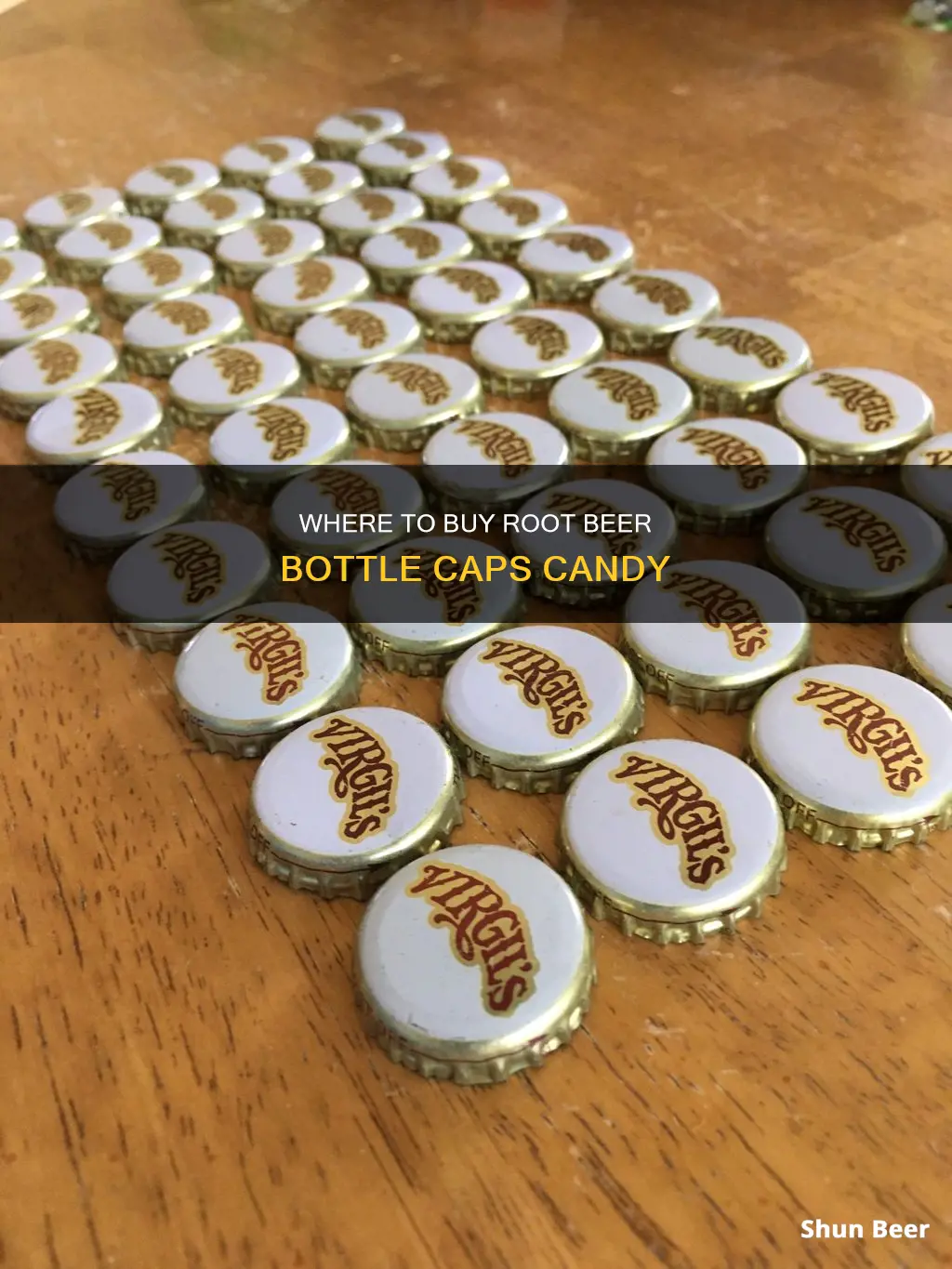 can you buy just root beer bottle caps candy