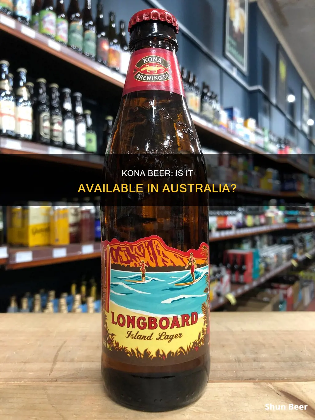 can you buy kona beer in australia