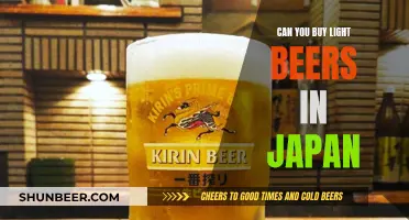 Exploring Light Beer Availability in Japan