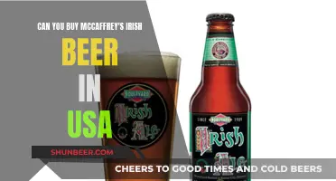 McCaffrey's Irish Beer: USA Availability