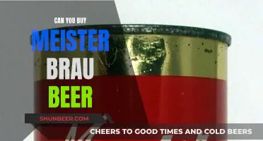 Where to Buy Meister Brau Beer?